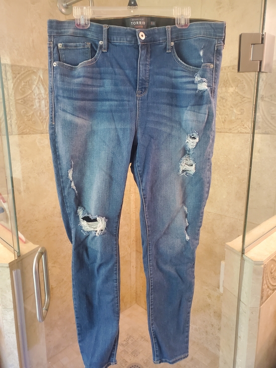 torrid Denim - Torrid Sky High Skinny Jeans 18R
